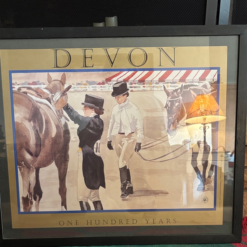 Devon Equestrian Art Print